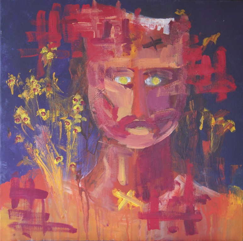 Portrait in memory of a suffering soul