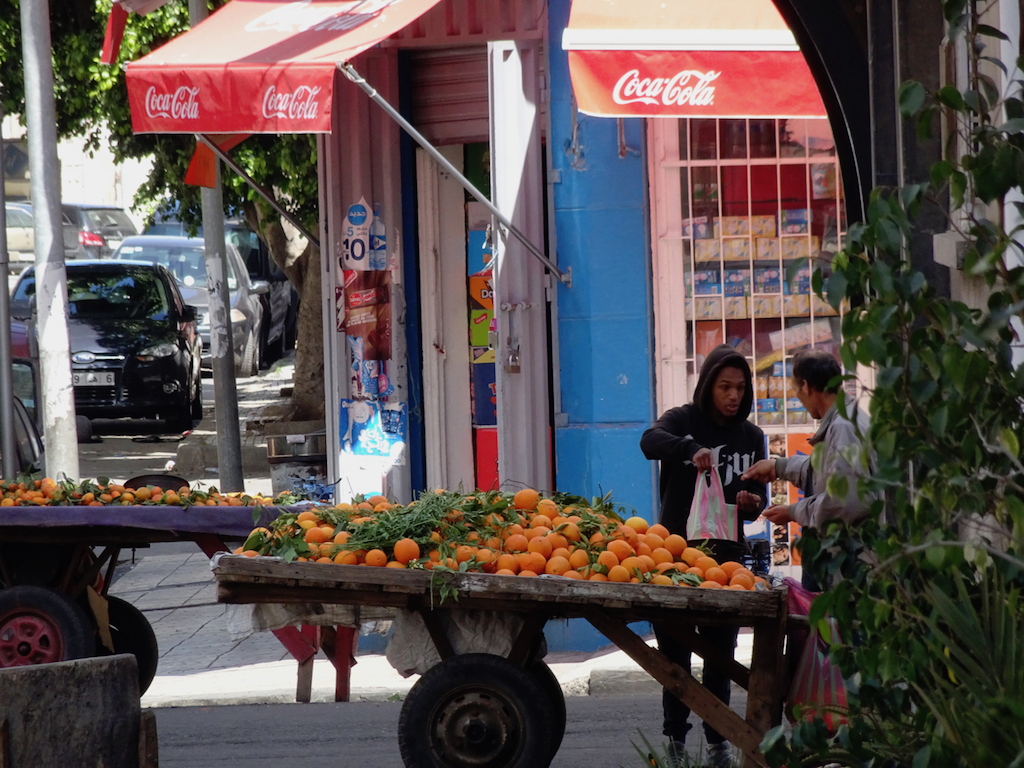 Orange Cart Casablanca