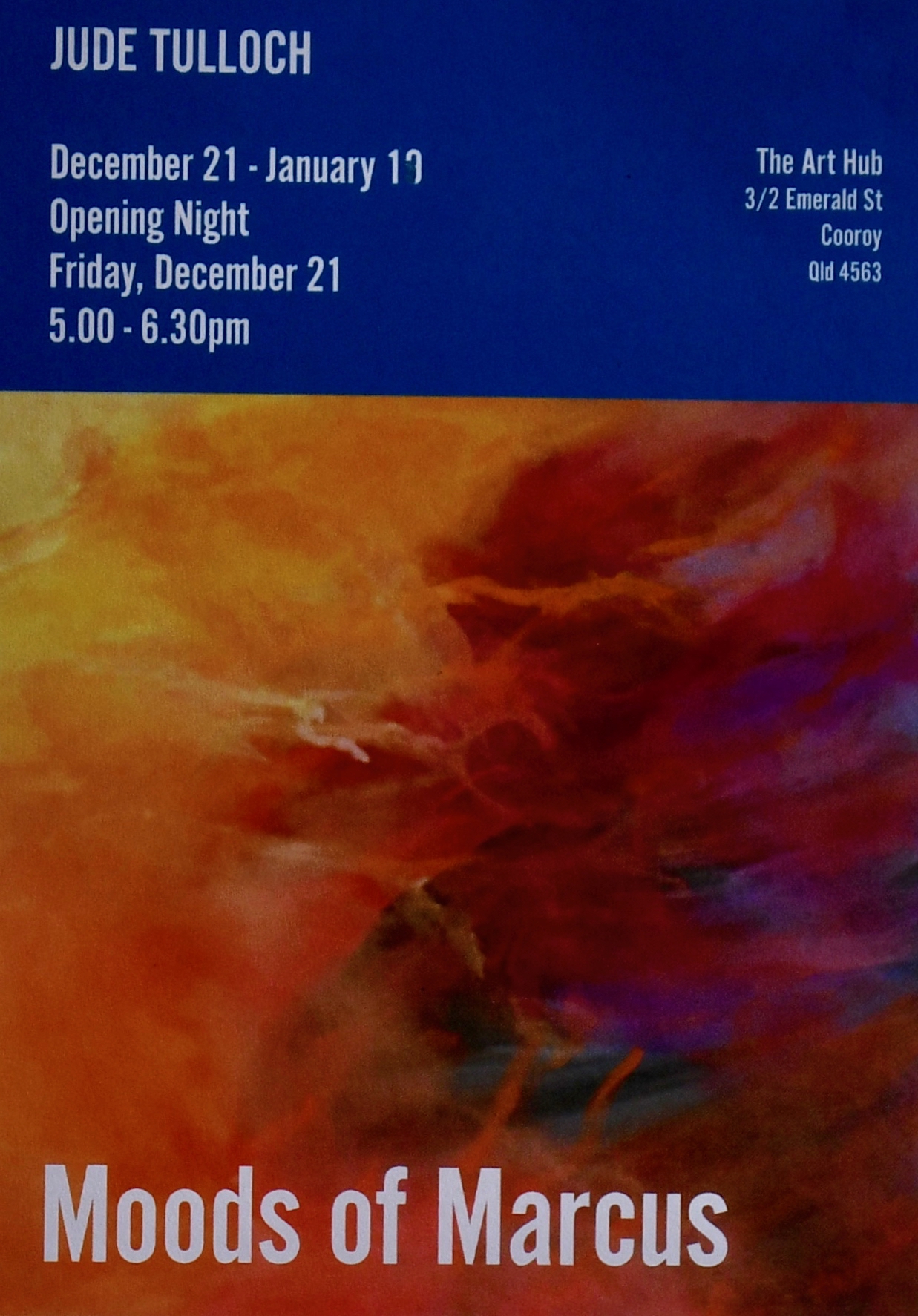 Moods of Marcus Invitation